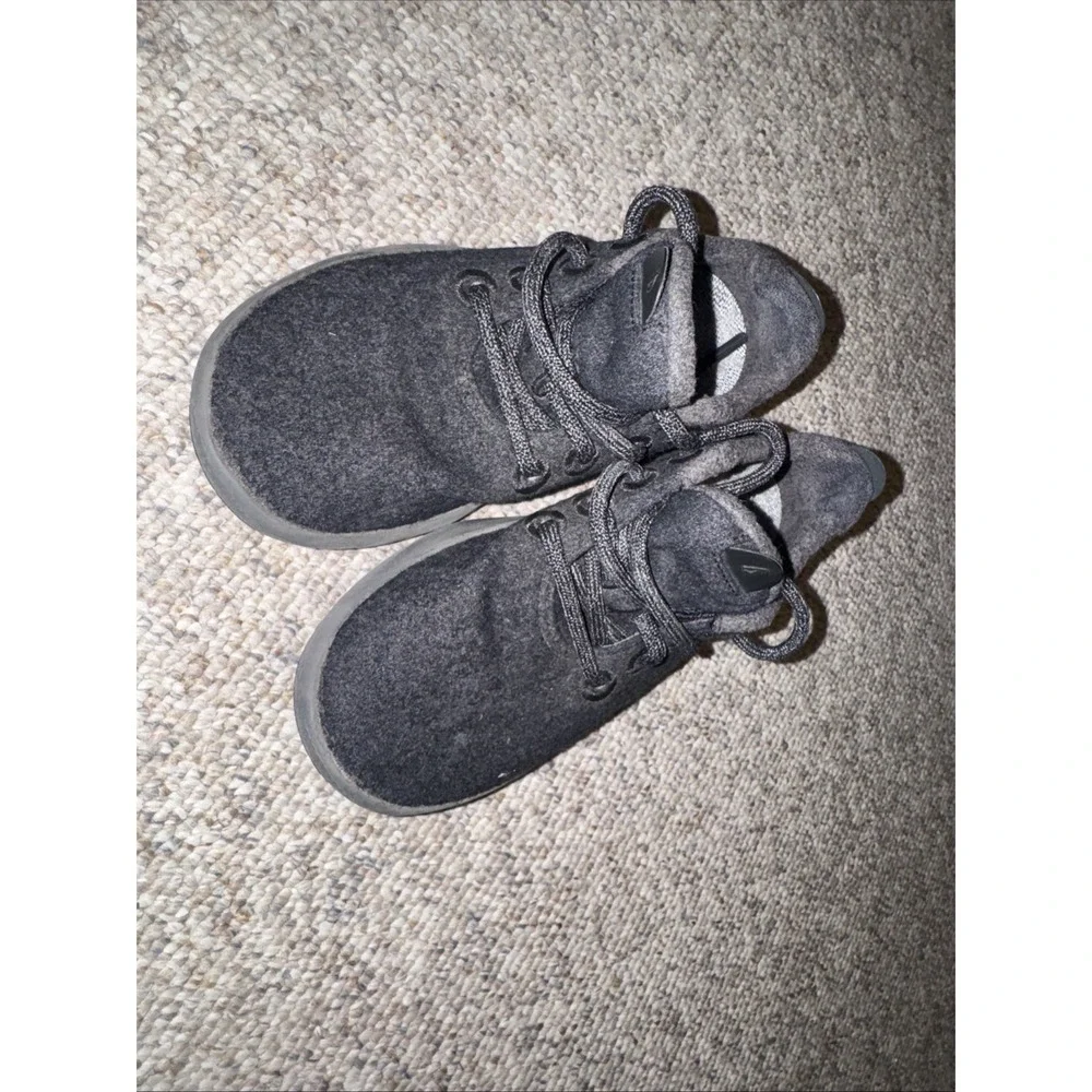 Allbirds Women's 5 Mizzle Wool Runners Sneakers Black Washable Merino WR W8